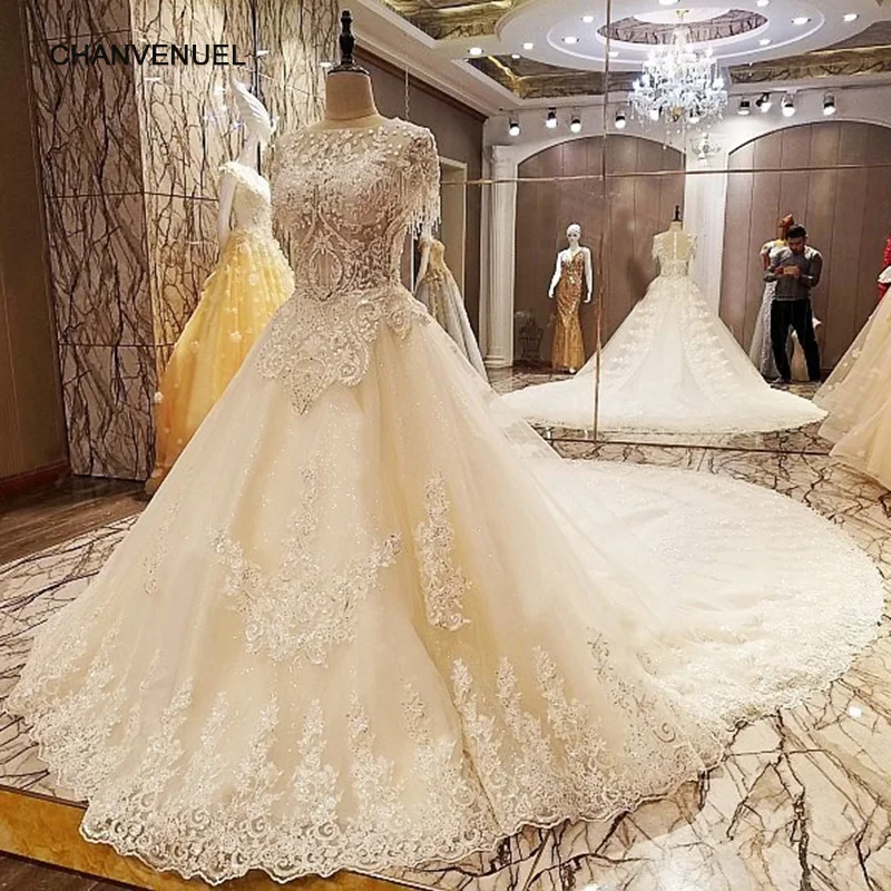 Ls66842 Terbaru Gaun Pengantin Desain Dengan Bola Ball