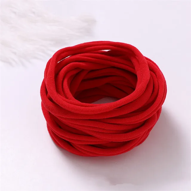10pcs/lot Nylon Headband for Baby Girl DIY Hair Accessories Elastic Head Band Kids Children Fashion Headwear baby turban 17