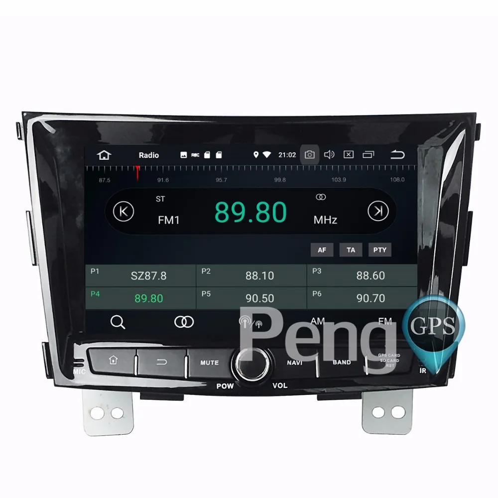 Cheap 4G+32G Octa Core 2 Din Stereo Android 8.0 Car Radio for SsangYong Tivolan 2014 GPS Navigation CD DVD Player Bluetooth headunit 4