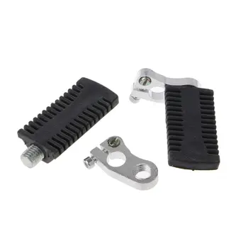 

Motorcycle Pedals Foot Pegs Rest Footrests Footpegs For 47cc 49cc Mini Moto, Pocket bike, Quad ATV