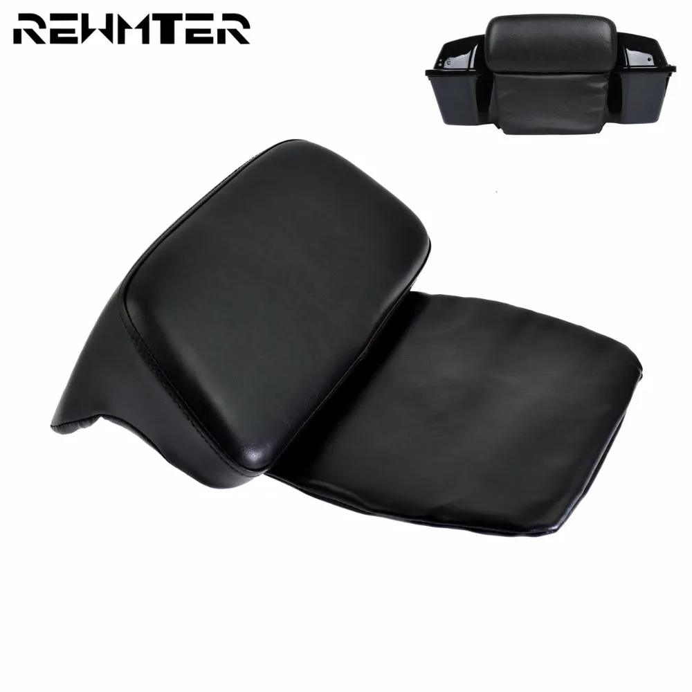 Motorcycle Parts Black Razor Backrest Pad For Harley 14 later Touring