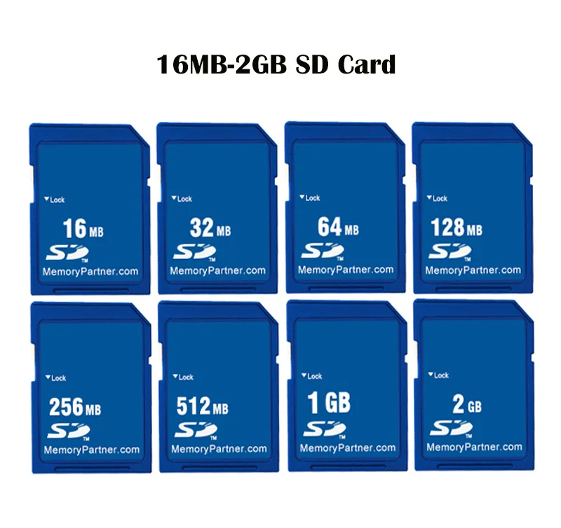 Карты памяти SD 16 МБ 32 МБ 64 МБ 128 МБ 256 МБ 512 МБ 1 ГБ 2 ГБ SDXC SD Secure Digital флэш-картао де мемори Carte Бесплатная доставка