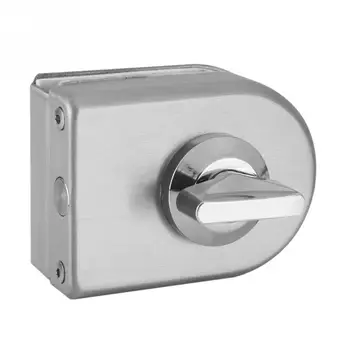 

Stainless Steel Glass Door Lock Latch Rotary Knob Open/Close Home Hotel Bathroom Use 10~12mm thickness Big Promotion Cheap Price