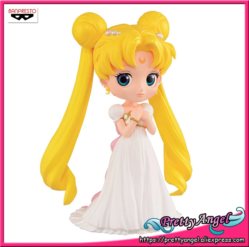 

PrettyAngel - Genuine Banpresto 20th Anniversary Sailor Moon Q Posket Qposket Princess Serenity PVC Action Figure