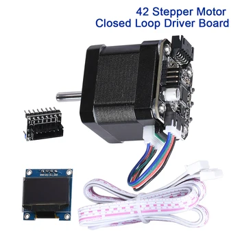 

BIGTREETECH 42 Stepper Motor Closed Loop Driver SERVO42 S42A V1.0 Control Board Kit with OLED 12864 Panel 3D Printer Parts SKR