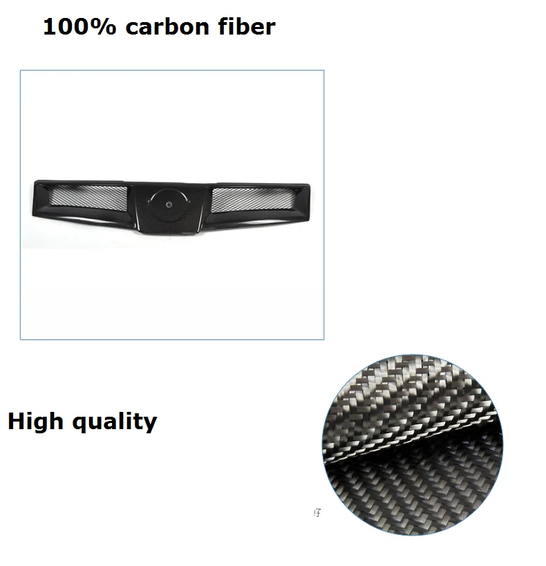 Для Nissan Livina 2007-2012 спереди углеродное волокно автомобилей Гриль автомобилей решетка