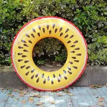 Взрослая 120 см забавная надувная арбузная Плот плавательный кольцо игра плавающая купальная игрушка летняя вода игрушка гигантский бассейн трубка лежащая