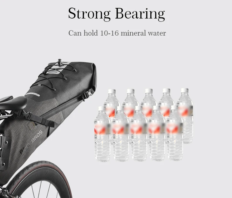 Flash Deal ROCKBROS Bike Bag Waterproof Reflective 10L Large Capacity Saddle Bag Cycling Foldable Tail Rear Bag MTB Road Trunk Bicycle Bag 3 Flash Deal ROCKBROS Bike Bag Waterproof Reflective 10L Large Capacity Saddle Bag Cycling Foldable Tail Rear Bag MTB Road Trunk Bicycle Bag 3