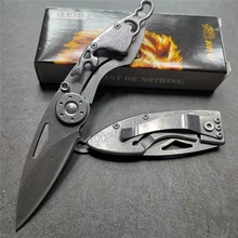 5," ножи 55-56HRC охотничий складной нож 5cr13 стальное лезвие походный карманный нож для выживания s стальная ручка боевые тактические инструменты