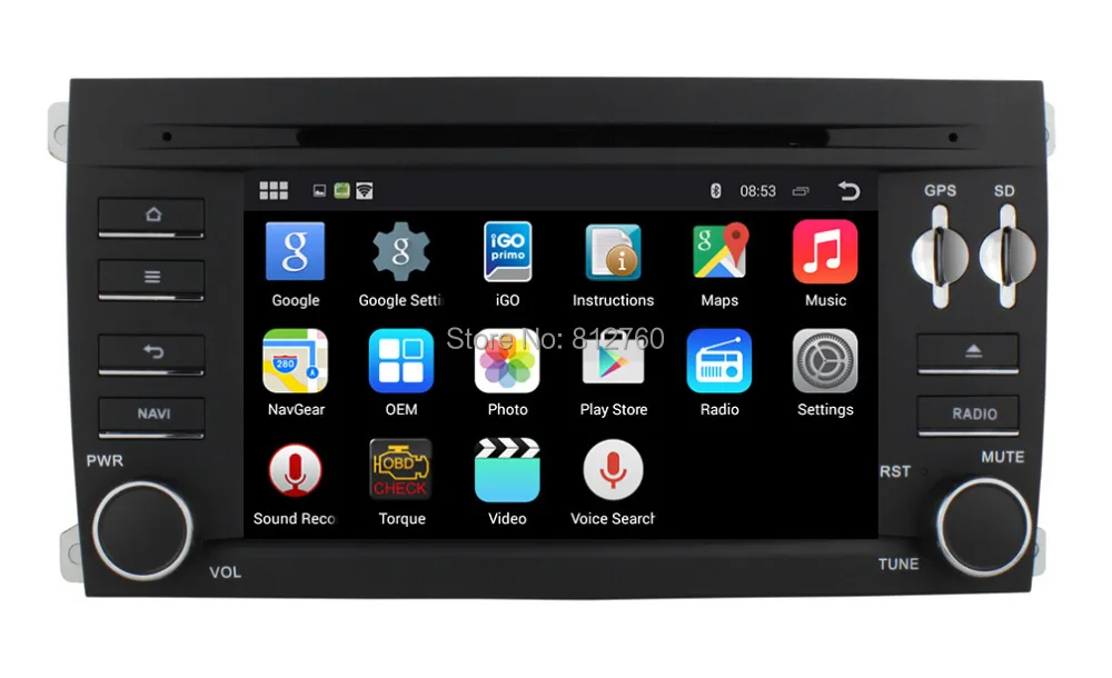 Top Octa Core HD 1024*600 Android 9.0 Car DVD GPS For Porsche Cayenne 2003-2010 Capacitive screen GPS Navigation BT Radio WIFI 4G 1 Top Octa Core HD 1024*600 Android 9.0 Car DVD GPS For Porsche Cayenne 2003-2010 Capacitive screen GPS Navigation BT Radio WIFI 4G 1