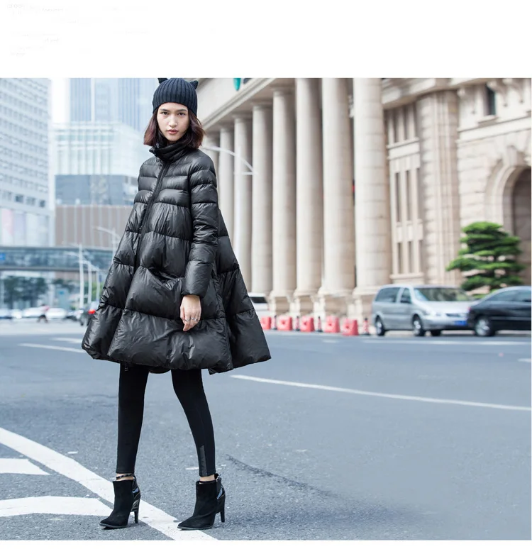 

2018 new winter coats cloak type large-size high-quality wild warm sustans jackets for women