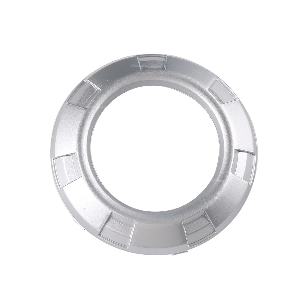 

CloudFireGlory 6400A583HA 1Pcs Or 2Pcs Front Fog Light Lamp Silver Chrome Cover Frame For Mitsubishi Pajero Montero 07-