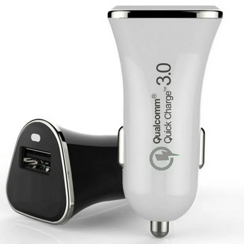 1pcs Universal Quick Charge 3.0 Car Charger For Huawei P20 P20 Lite P20