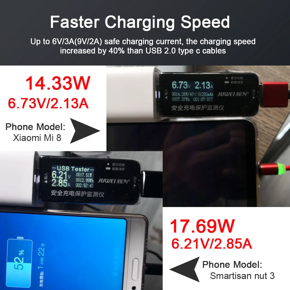 TOPK 1M Upgraded 3A Quick Charge Phone Magnetic Micro USB Cable & 8 Pin & USB Type C Cable for iPhone Samsung Huawei Xiaomi TOPK 1M Upgraded 3A Quick Charge Phone Magnetic Micro USB Cable & 8 Pin & USB Type C Cable for iPhone Samsung Huawei Xiaomi