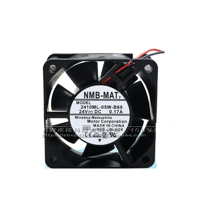 AMT7 2410ML-05W-B69 6025 24V 0.17A 6 см инвертор вентилятор охлаждения