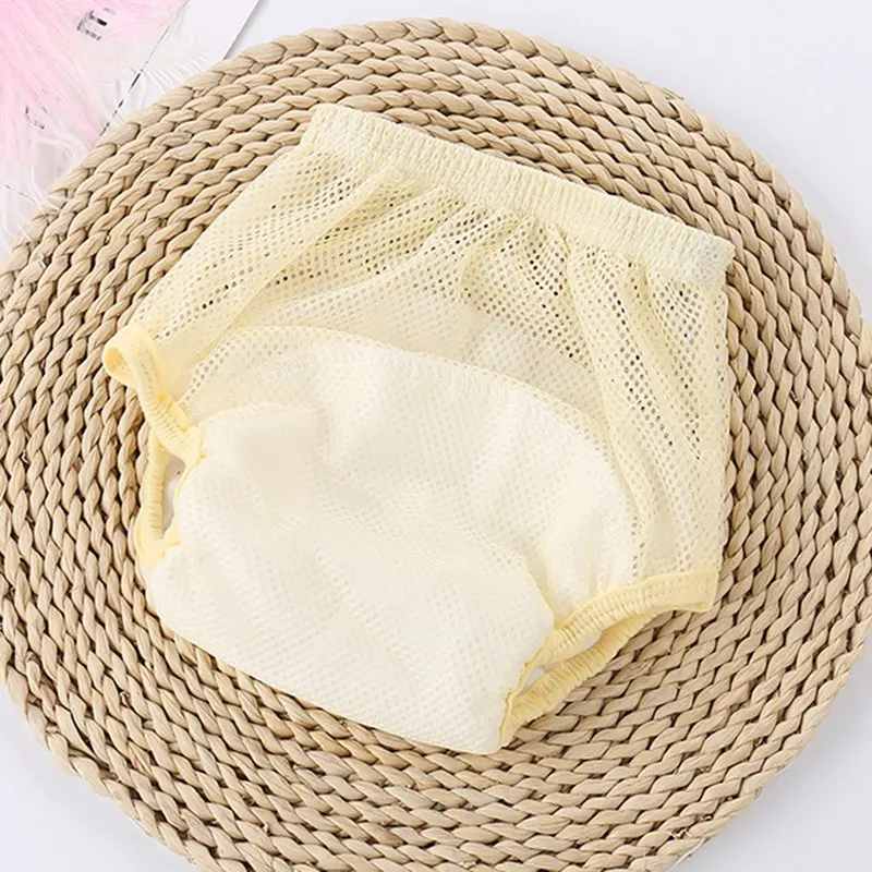 

Baby Diapers Reusable Nappies Cloth Diaper Washable Mesh Nappy Summer Breathable Diapers Infant Cotton Liner Pants