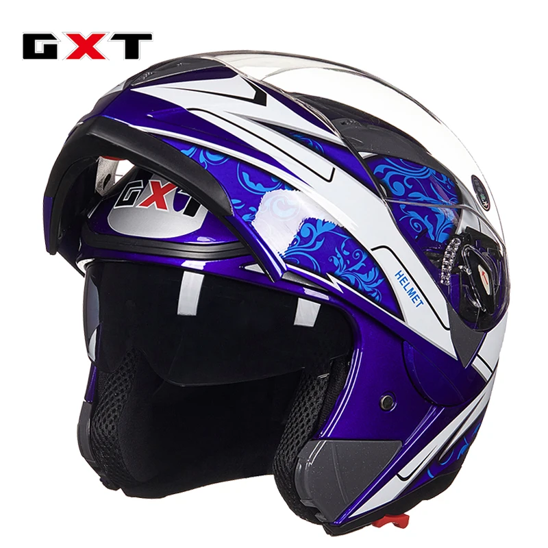 2019 мотоциклетный шлем флип ап для мотокросса Полнолицевой Capacete Cascos Para GXT бренд
