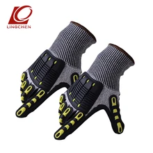 1 пара) TPR тактические рабочие устойчивые к порезам анти-истиранию защитные перчатки для самозащиты перчатки для верховой езды поставка