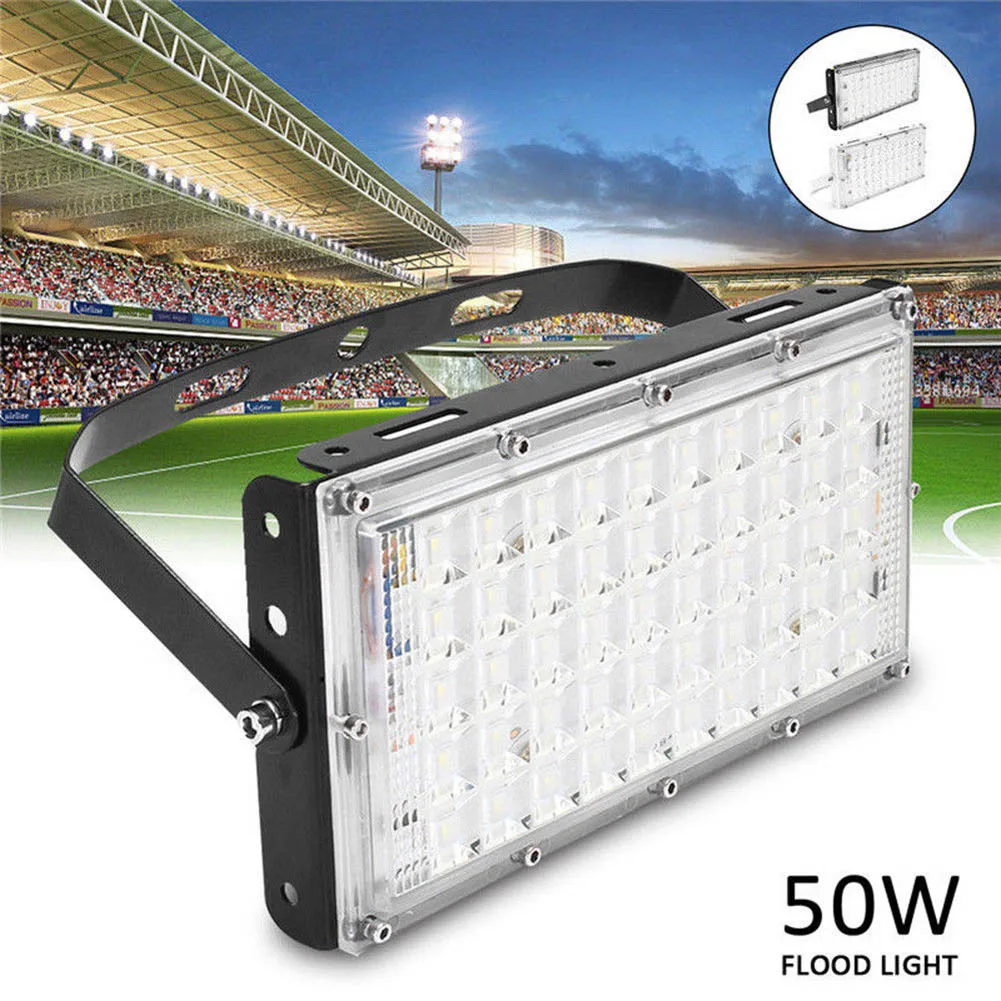 

LED Flood Light Lamp 50W Waterproof Durable For Outdoor Yard Camping Football Field MDJ998