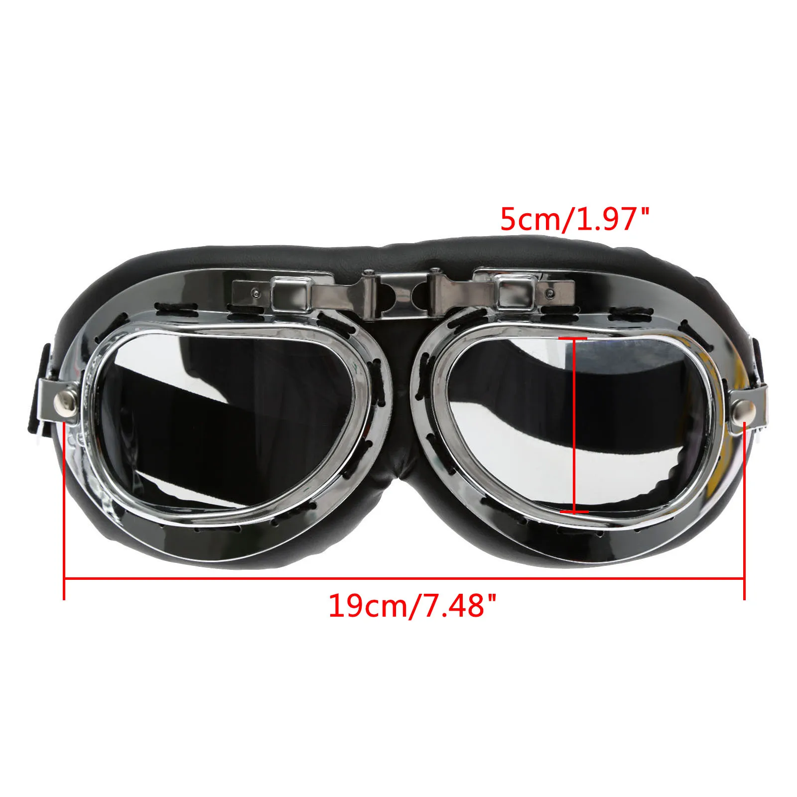 Vintage Motocyklové brýle Brýle ATV Motokros UV ochrana Lyže Snowboard Motokros Cyklistika Brýle Sportovní přilby Brýle