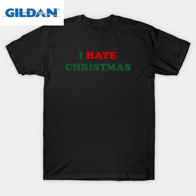 Мужская модная футболка с принтом I Hate Christmas t-shirt Merry Christmas t-shirt Tops Мужская O-shirts Мужская модная футболка с принтом I Hate Christmas t-shirt Merry Christmas t-shirt Tops Мужская O-shirts