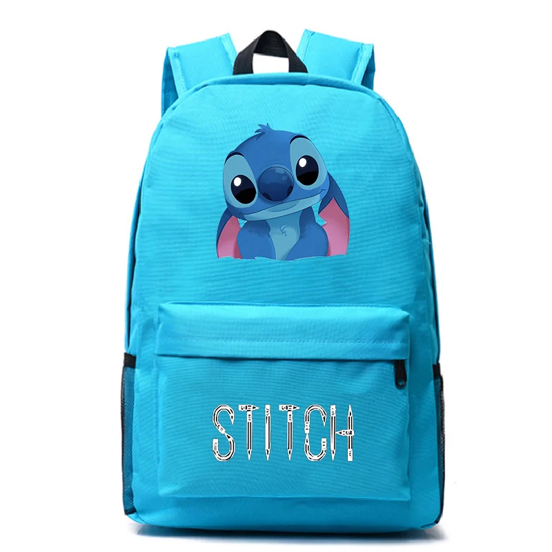 

Stitch School Backpack Cute Pattern Fashion Surprise Gift Mochila Students Boys Girls Men Women Teens Laptop Rucksack