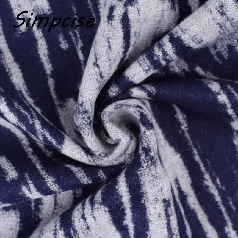 mens dress scarf Men Winter warm Scarfs Doodle Printed Scarf Business Man style Brand Design Cashmere Wraps A3A18925 male scarf