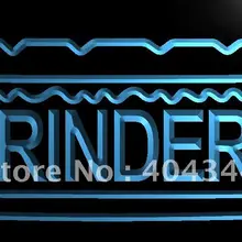 LB515-измельчители Burger гамбургер кафе светодиодный знак неонового света