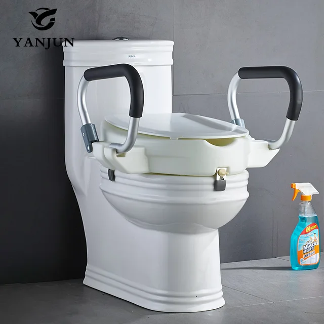 YANJUN Portable Raised Toilet Seat Elevated Toilet Seat Riser ... YANJUN Portable Raised Toilet Seat Elevated Toilet Seat Riser ...
