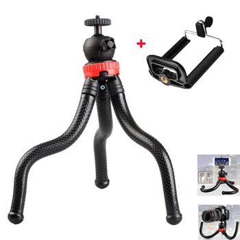 

ANJIRUI Large octopus tripod Stand desktop camera tripod mobile phone live support for GoPro SLR DSLR DV Camera Holder