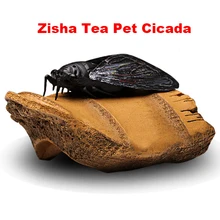 [HT!] Yixing zisha Zhiliao Cicada tea pet, китайский Цзы Ша кунг-фу чай для домашних животных декорированный поднос, чайные принадлежности