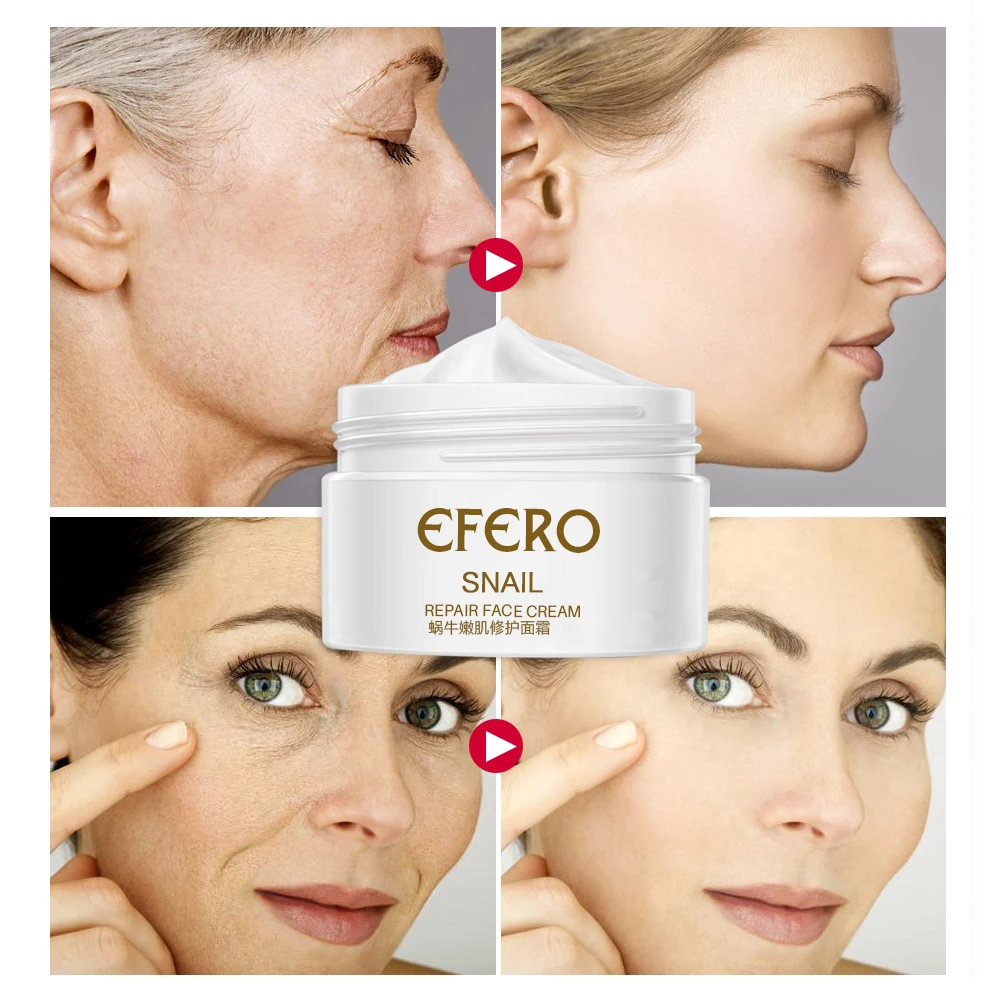 EFERO 2 шт. = 1 комплект увлажняющий уход за кожей комплект разглаживающий отбеливающий набор кремов улитки крем для лица Золотой глаз патчи под маска для глаз