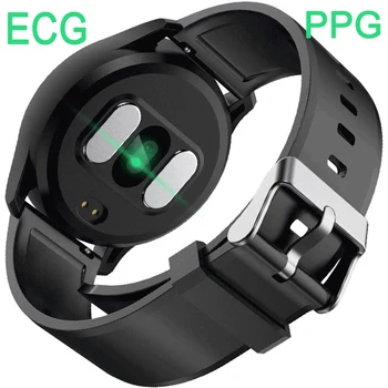 

PPG ECG Smart Bracelet Blood Pressure Real Time Heart Rate Monitor Men Smartwatch Women Steps Calories Count Smart Band SMS Push