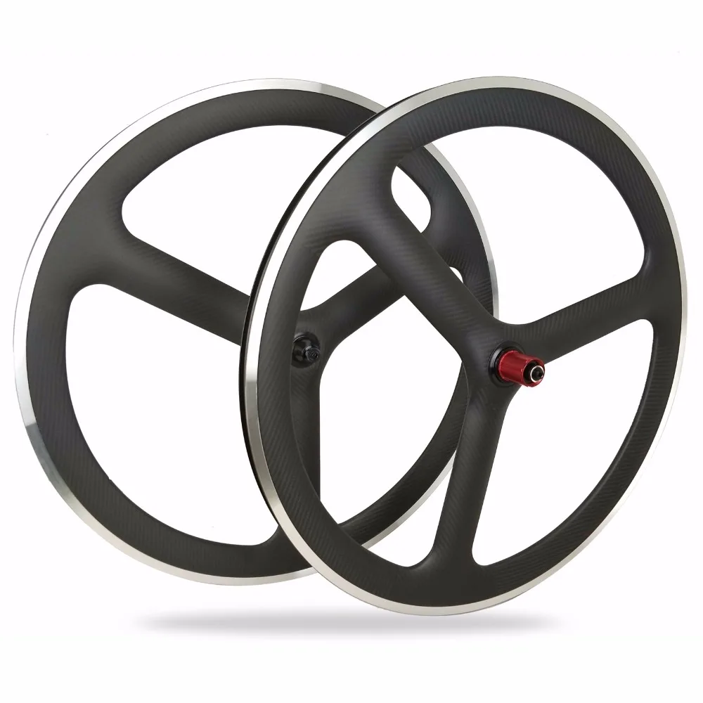 New Design Clincher Carbon 23mm width Aluminum Braking Surface Road