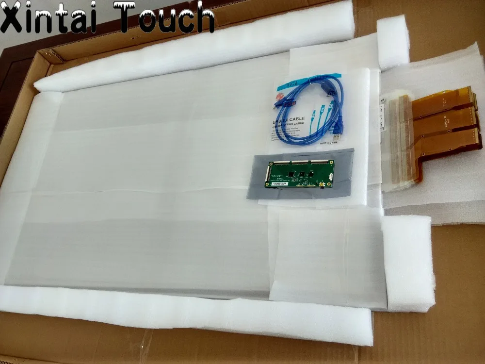 

32 inches multi Interactive Touch Foil, transparent 10 points Projective Capacitive Touch Foil film