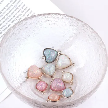 

10pcs Fashion Star/Heart/Round/Oval/Square Black White Metal Alloy Enamel Charm Pendant for DIY Craft Jewelry Findings Making