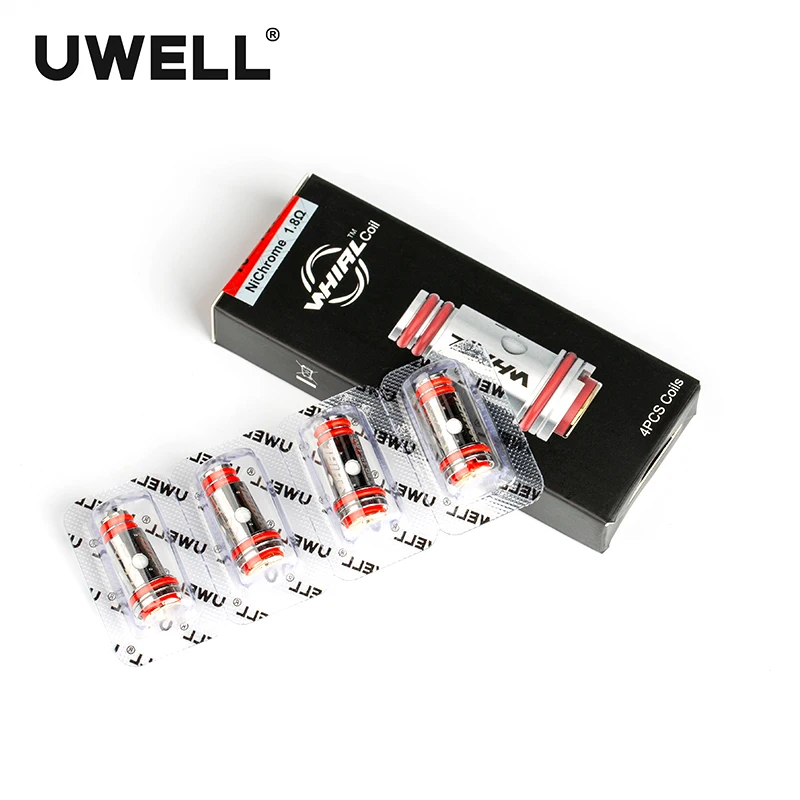 UWELL 5 упаковок 20 шт Вихрь 22/Вихрь 20/Вихрь Танк замена катушки головки 0.6ohm/1.8ohm атомайзер ядро