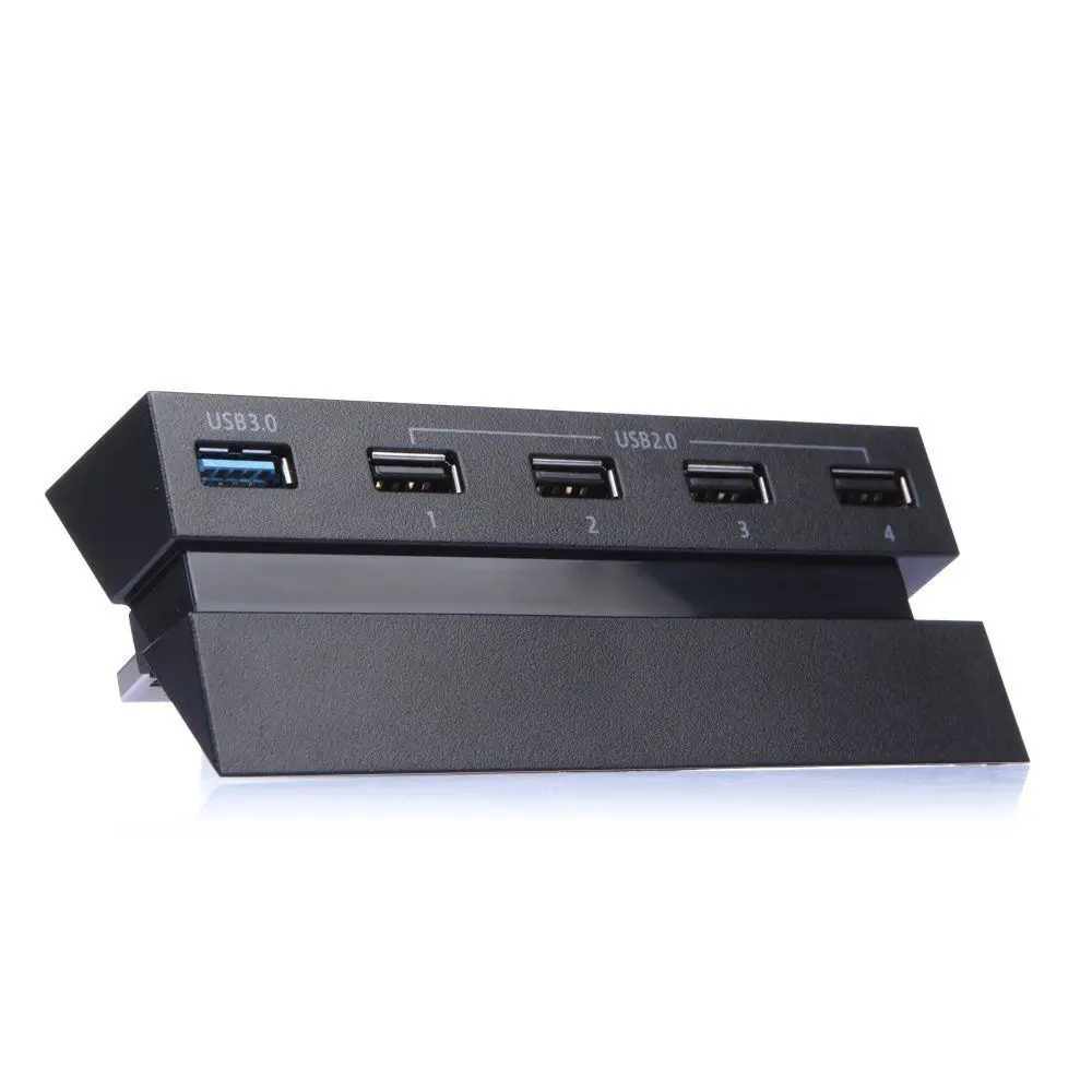 5 USB Port Hub for PS4, USB Hub High Speed Charger Controller Splitter