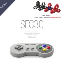 8 bitdo SFC30 Pro палец Spinner качество беспроводной контроллер Bluetooth двойной классический джойстик для IOS Android геймпад ПК MAC Linux