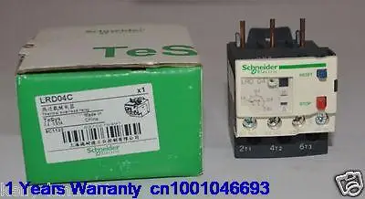 

DHL/EUB 5pcs NEW Original for Schneider LRD04C LR-D04C 0.4-0.63A Relay 15-18