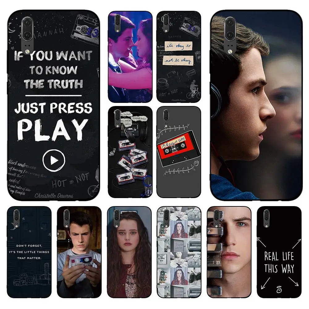 13 причин почему для Huawei P8 P9 P10 P20 P30 Lite Pro P Smart 2016 2019 TPU Мягкий силикон|Чехлы-накладки|