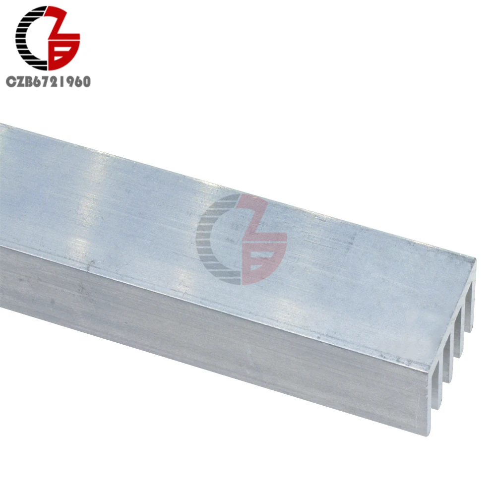 LED Heat Sink Aluminum 150x19.7x15.6mm