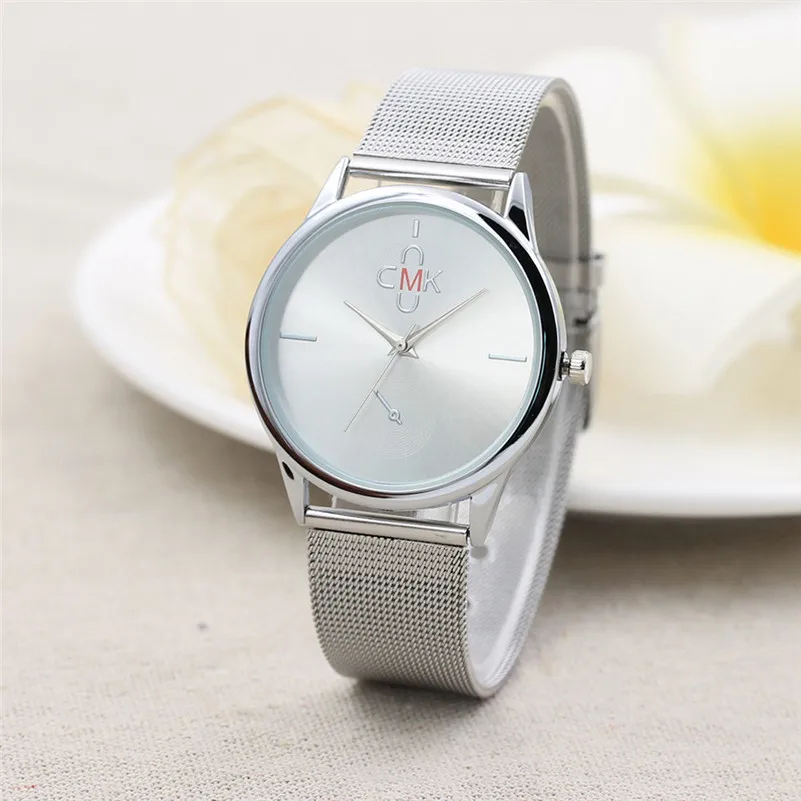Fashion mens watches top brand luxury quartz-watch Classic Quartz Stainless Steel Strap WristWatch Clock relogio masculino M22 (9)