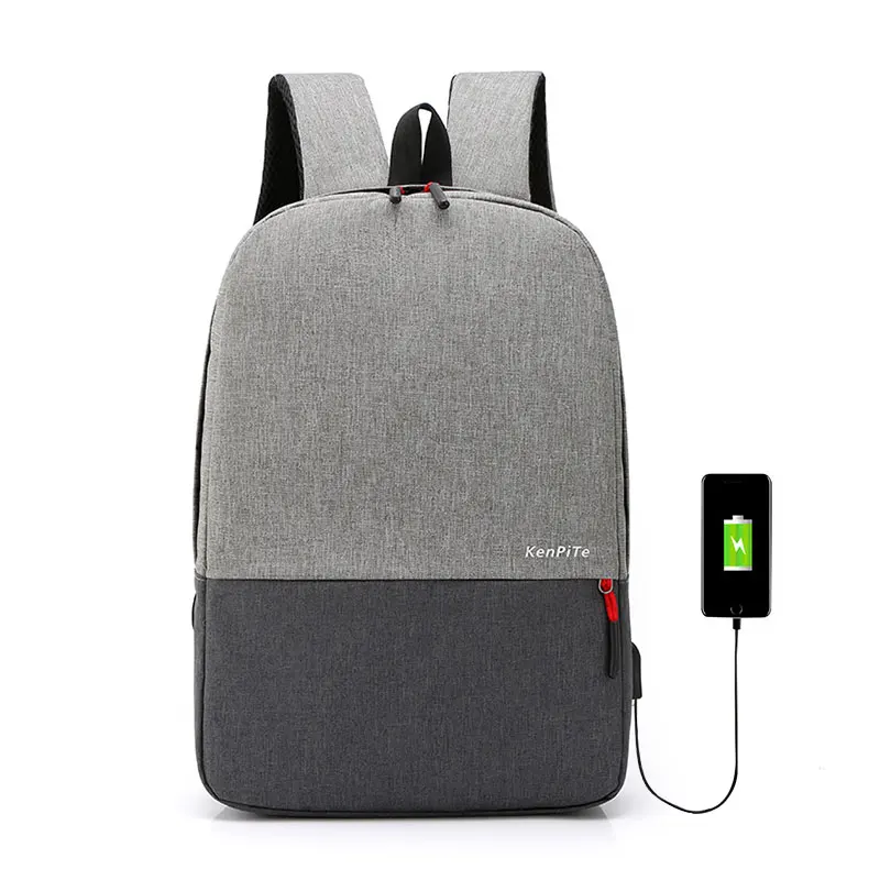 

Men Laptop Backpack USB Charging Backpack Men Large Capacity Travel School Bag Male Mochila Bags Fashion Zippers Backpacks