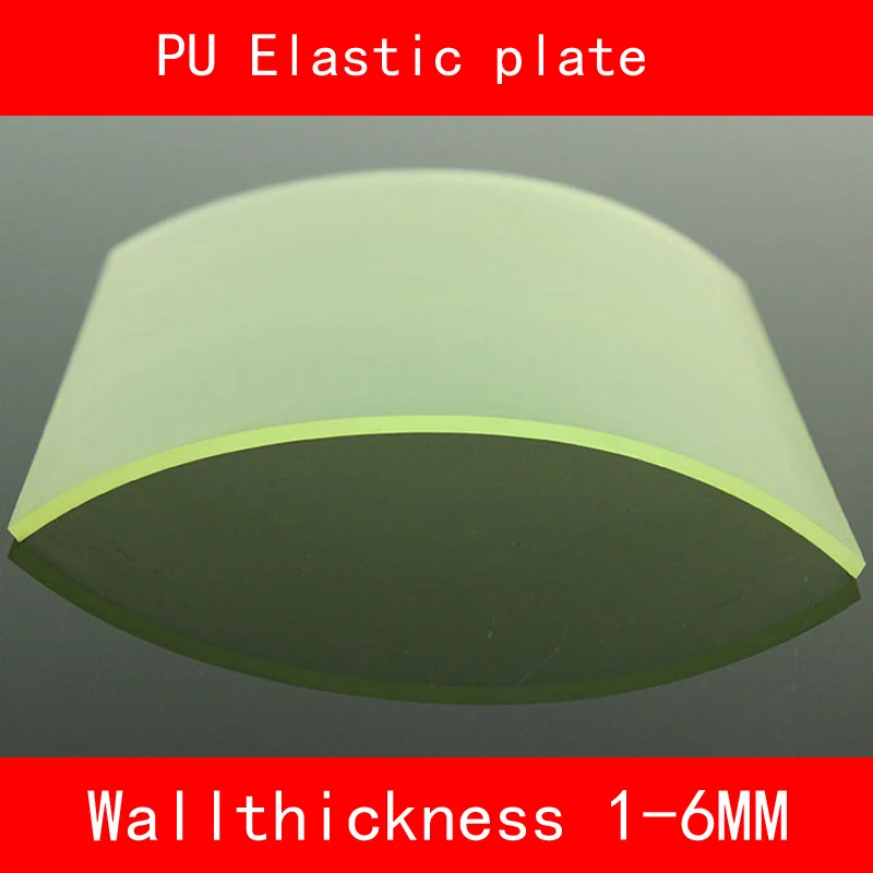 

PU Elastic Plate PU Plate Rubber Spring Sheet Polyurethane Elastic Board Dichotomanthes Plate Die Pad for Mould Sealing Gasket