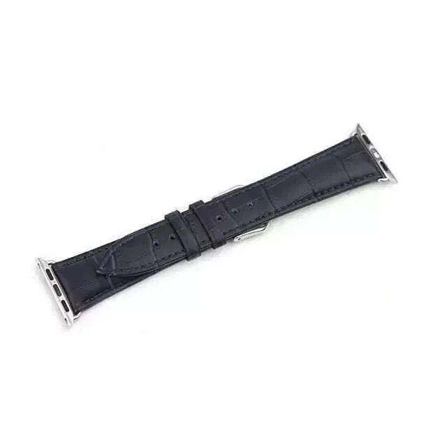 crocodile skin Watch Strap For Apple Watch 42MM 38MM 40mm 44mm for iWatch 4 3 2 1 Band Sports Leatherseries 5