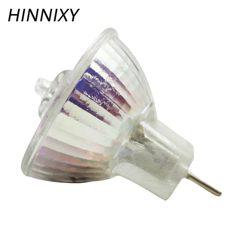 Hinnixy 10 шт./лот MR11 GU5.3 супер яркая галогенная лампа с регулируемой яркостью 12 В/220 В 35