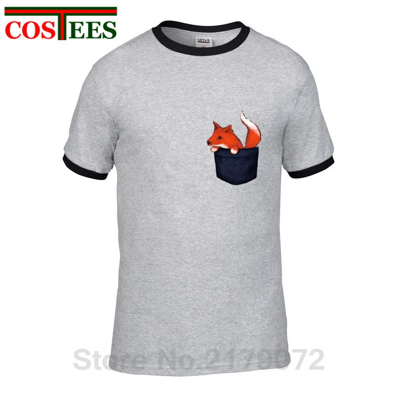 Футболка Foxy FNAF Freddy menStreetwear футболка с маленьким карманом и лисой плюшевая