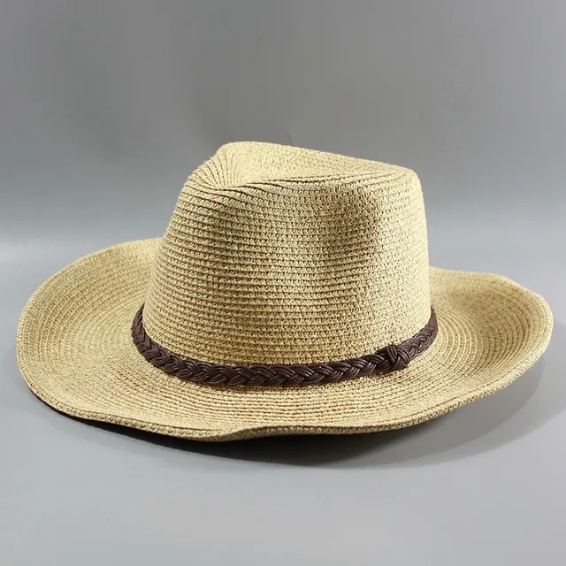 mens foldable straw hat