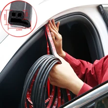 Weatherstrip Sticker Seals Sound-Insulation Automobiles-Accessories Rubber Car-Door Car-2/4/16/25-meters